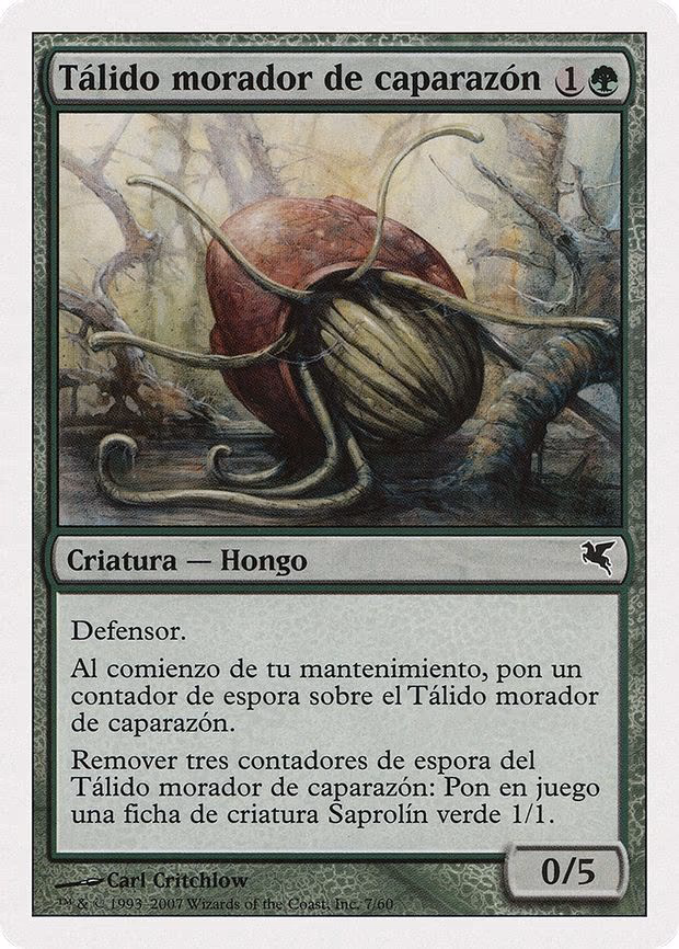 Thallid Shell-Dweller (Spanish) - "Tálido morador de caparazón"