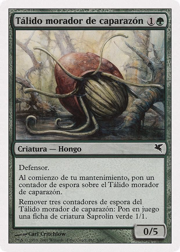 Thallid Shell-Dweller (Spanish) - "Tálido morador de caparazón"