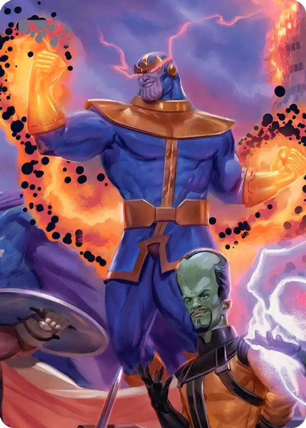 Thanos, Death's Consort Art Card - S (8)
