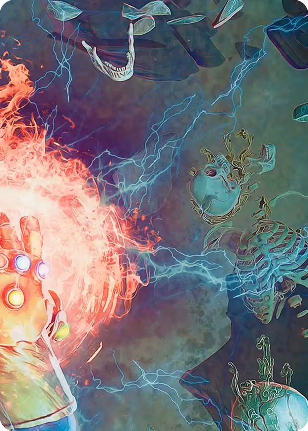 Thanos, the Mad Titan Art Card - S (3)