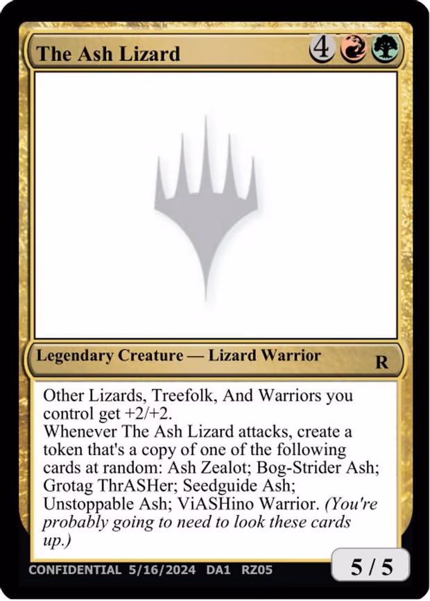 The Ash Lizard - R