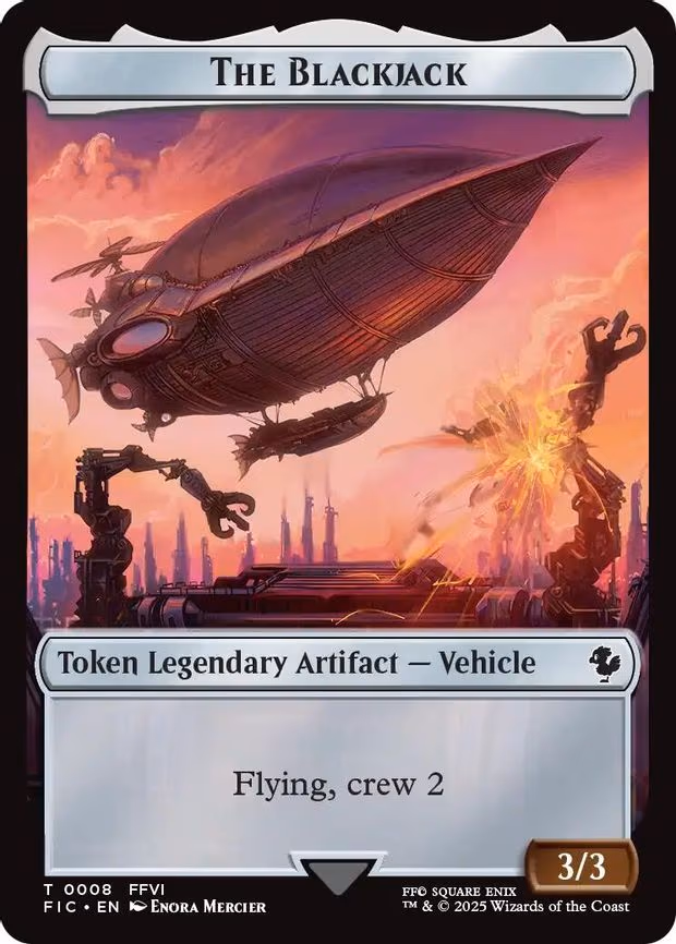 The Blackjack // The Monarch Double-Sided Token
