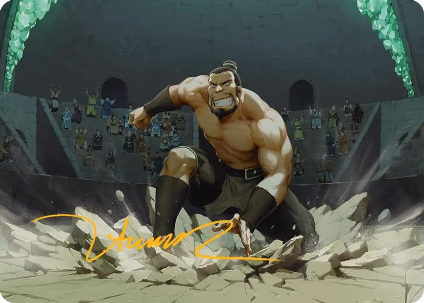 The Boulder, Ready to Rumble Art Card