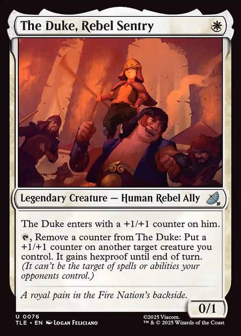 The Duke, Rebel Sentry