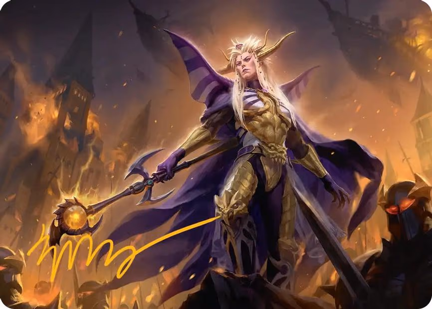 The Emperor of Palamecia Art Card