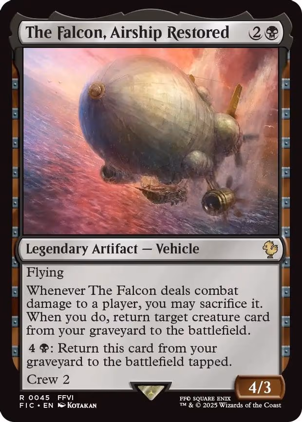 The Falcon, Airship Restored