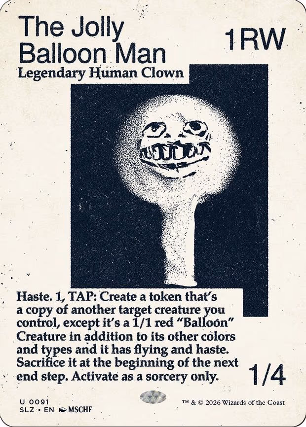 The Jolly Balloon Man - U (91)