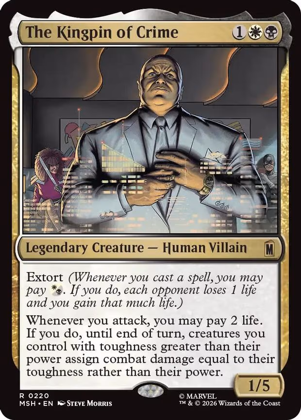 The Kingpin of Crime - R (220)
