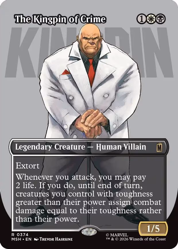 The Kingpin of Crime - R (374)