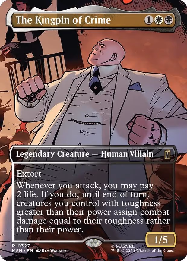 The Kingpin of Crime - R (327)