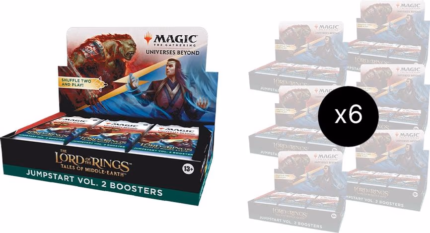 The Lord of the Rings: Tales of Middle-earth - Jumpstart Vol. 2 Booster Display Case