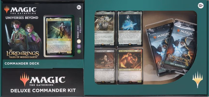 The Lord of the Rings: Tales of Middle-earth Deluxe Commander Kit - Food and Fellowship