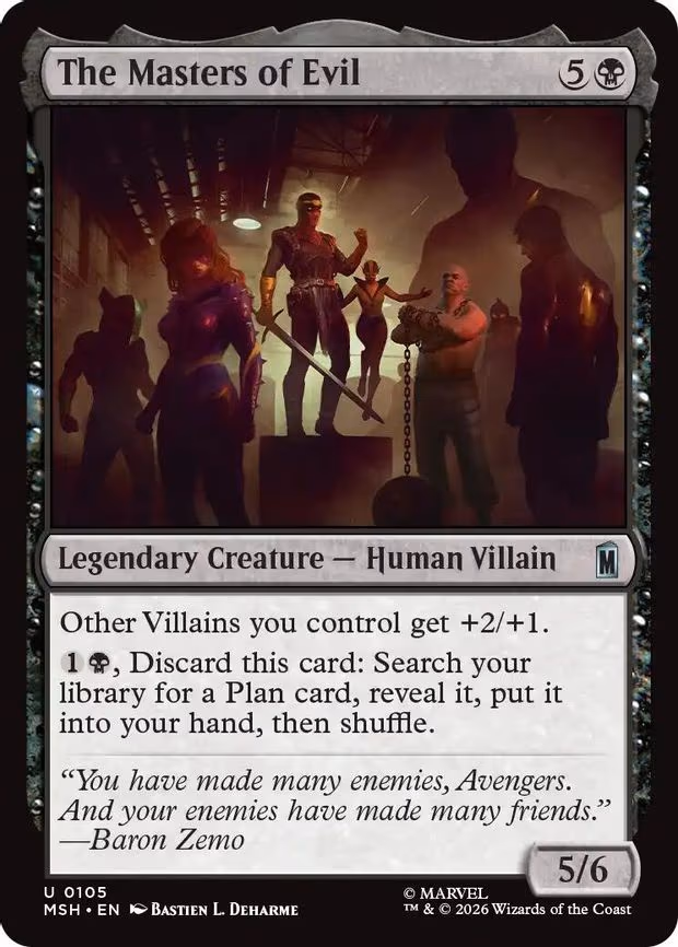 The Masters of Evil - U (105)