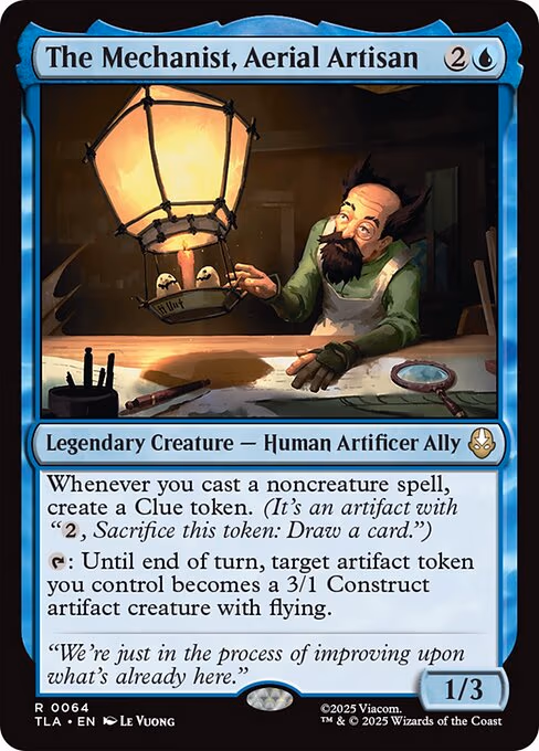 The Mechanist, Aerial Artisan