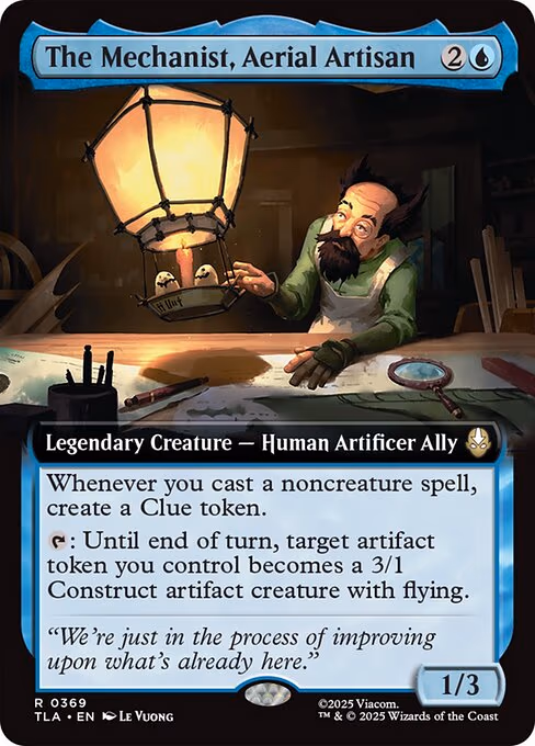 The Mechanist, Aerial Artisan