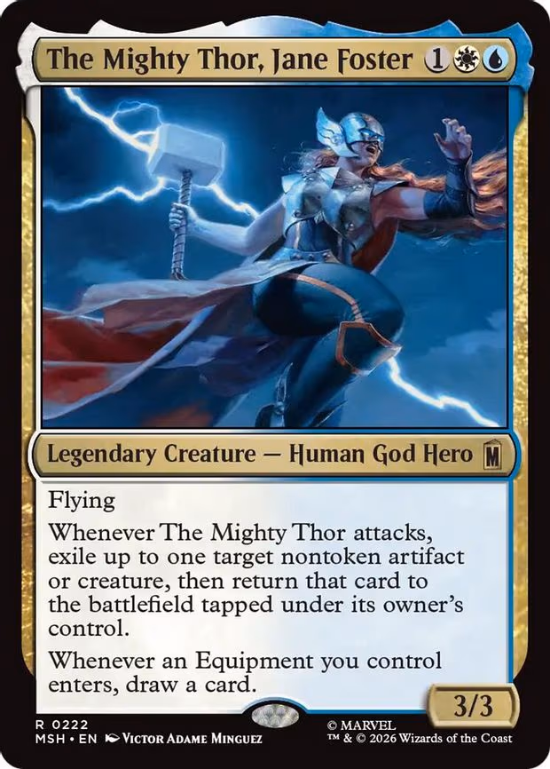 The Mighty Thor, Jane Foster - R (222)