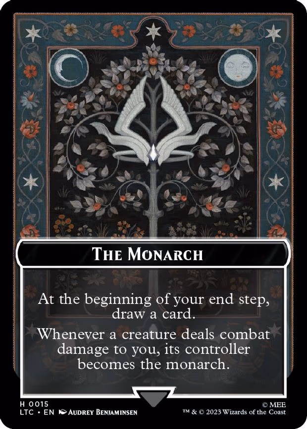 The Monarch // Treasure Double-Sided Token