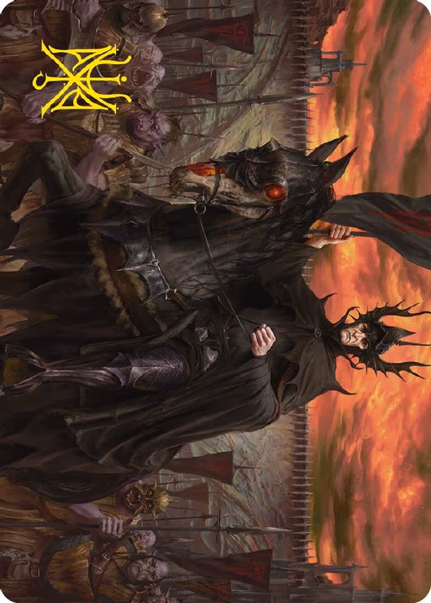 The Mouth of Sauron Art Card
