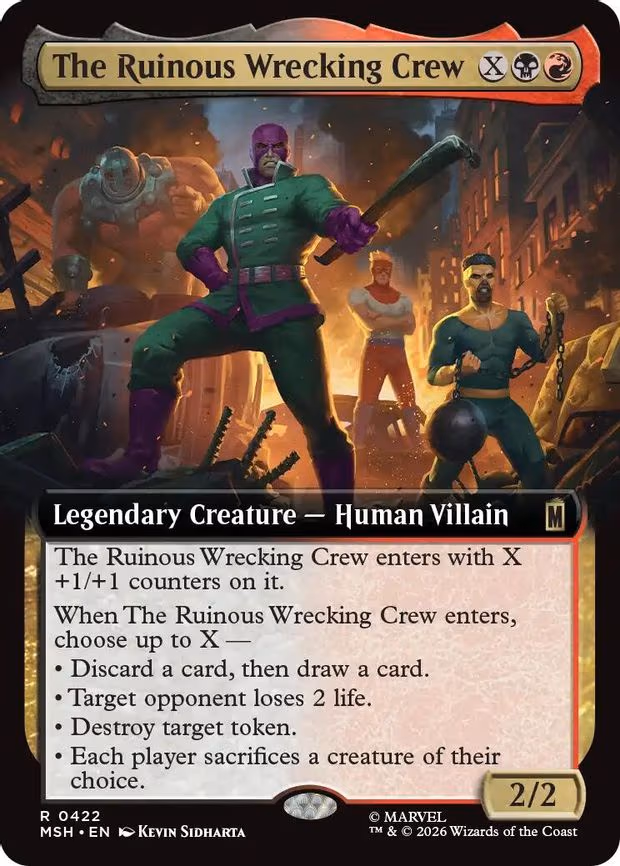 The Ruinous Wrecking Crew - R (422)