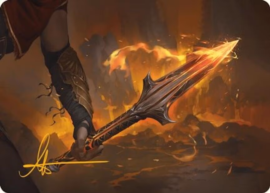 The Spear of Leonidas Art Card