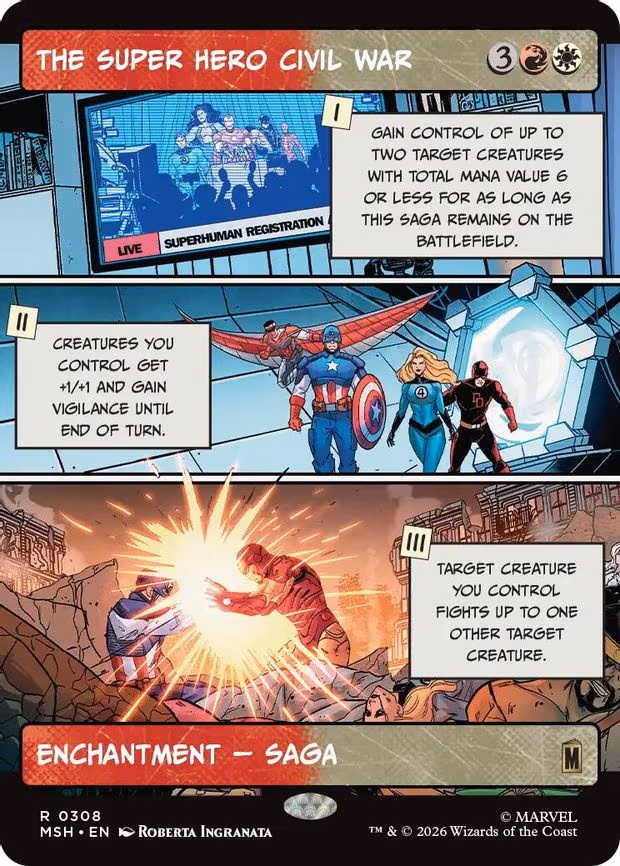 The Super Hero Civil War - R (308)