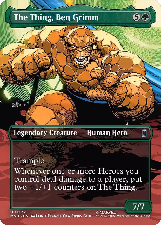 The Thing, Ben Grimm - U (322)