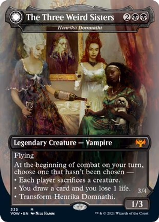 The Three Weird Sisters - Henrika Domnathi