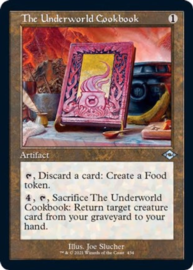The Underworld Cookbook (Retro Frame)