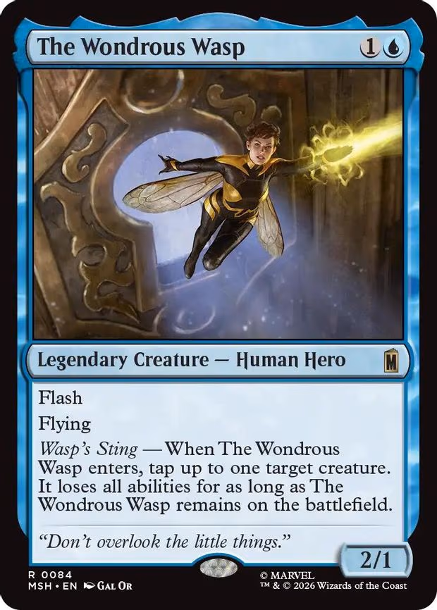 The Wondrous Wasp - R (84)