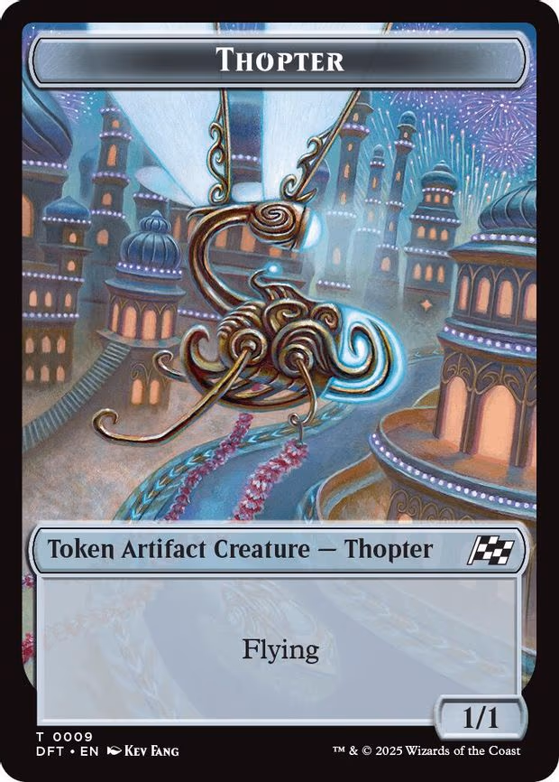 Thopter (0009) // Treasure Double-Sided Token