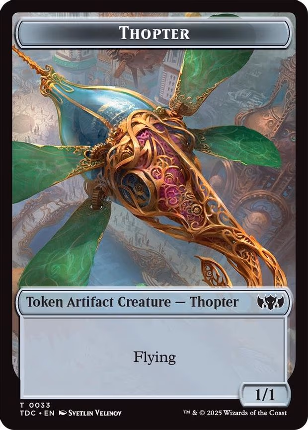 Thopter // Bird Double-Sided Token
