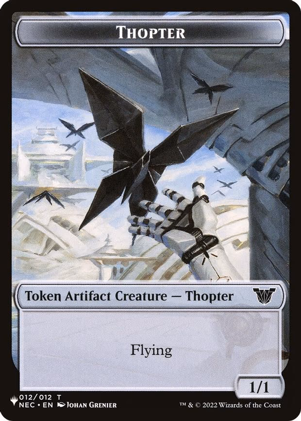 Thopter // Copy Double-Sided Token - T (12 // 1)