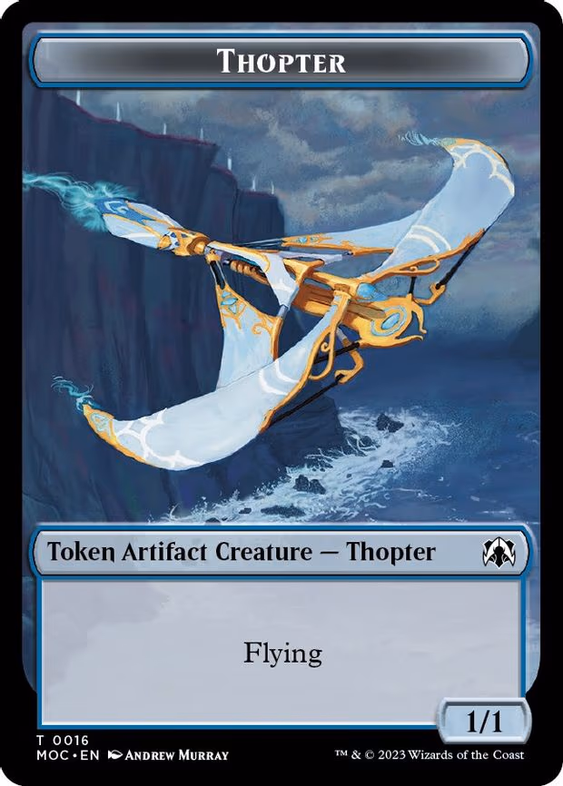 Thopter // Gold Double-sided Token