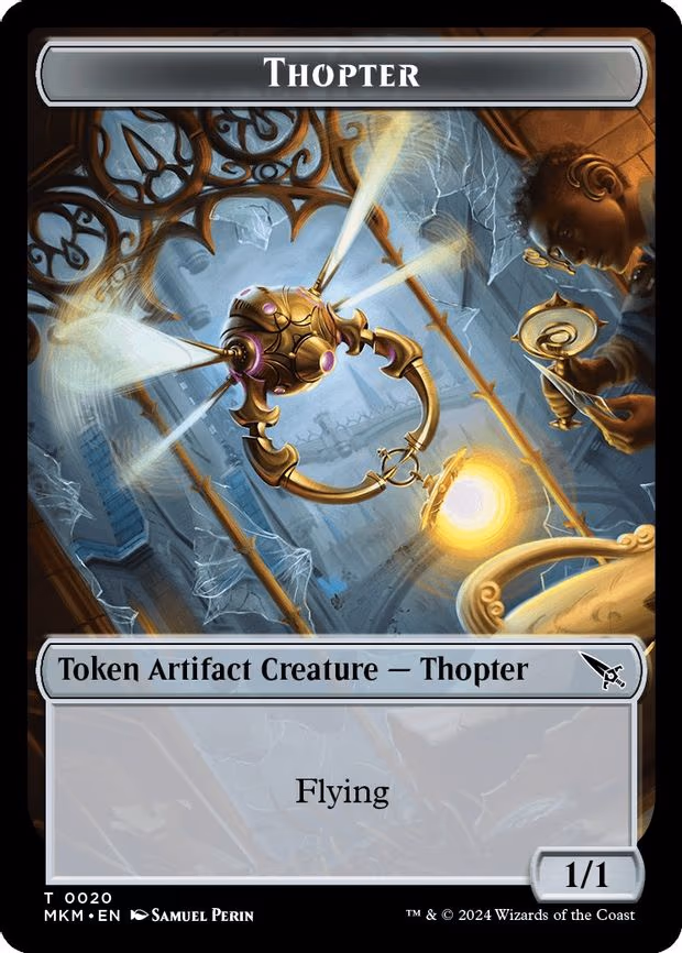 Thopter // Treasure Double-Sided Token - T (20 // 26)