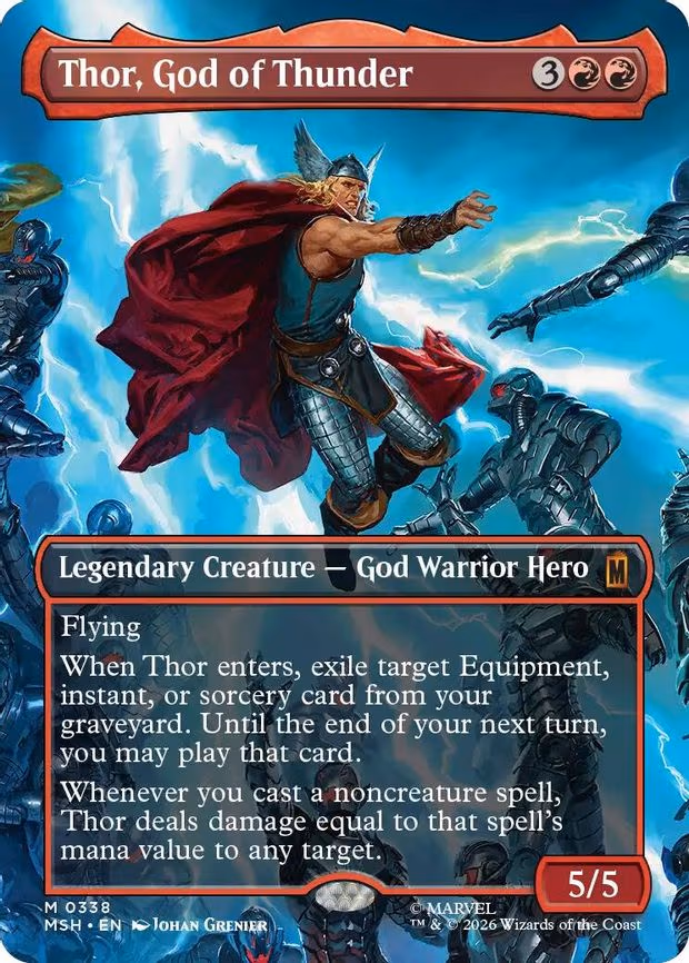 Thor, God of Thunder - M (338)