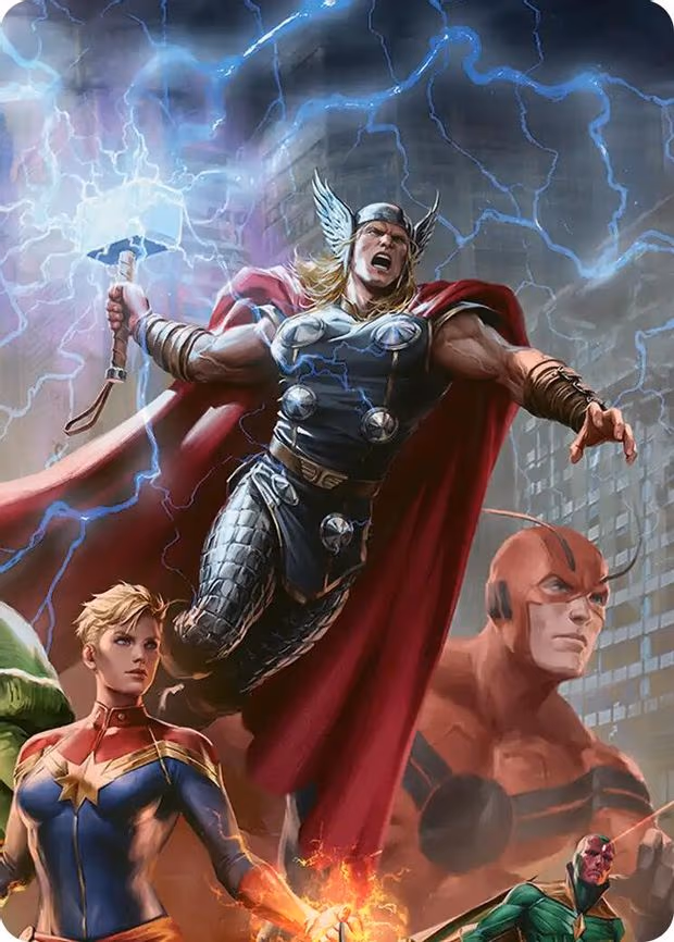 Thor, Guardian of Midgard Art Card - S (3)