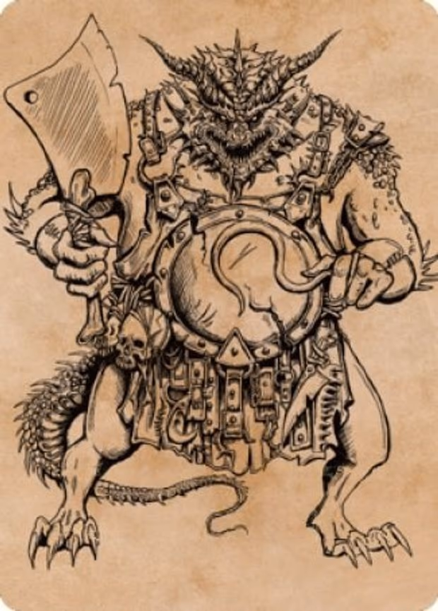 Thrakkus the Butcher Art Card