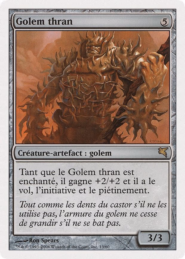 Thran Golem (French) - "Golem thran" - R (G13)