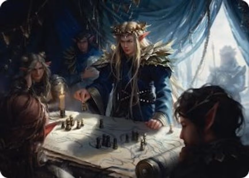 Thranduil the Strategist Art Card - S (49)