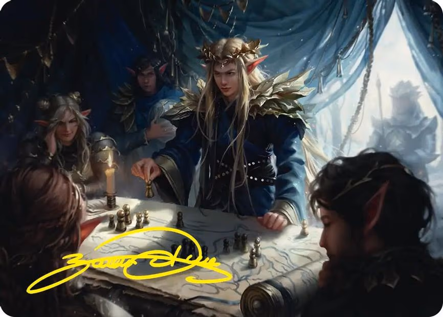 Thranduil the Strategist Art Card - S (49)