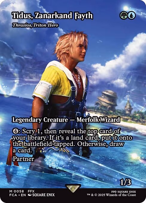 Tidus, Zanarkand Fayth - Thrasios, Triton Hero