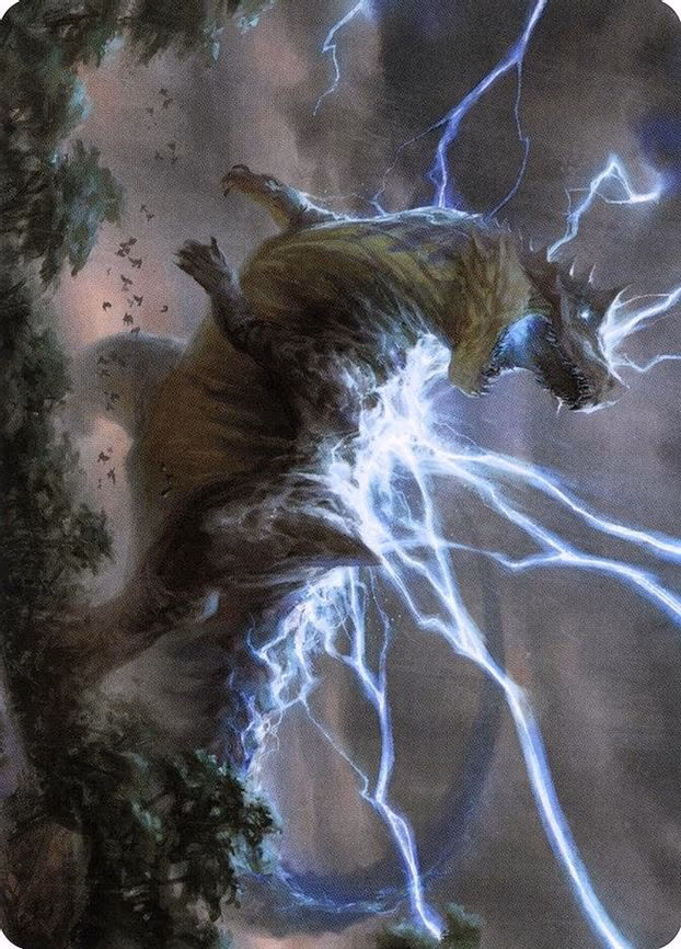 Thrasta, Tempest's Roar Art Card