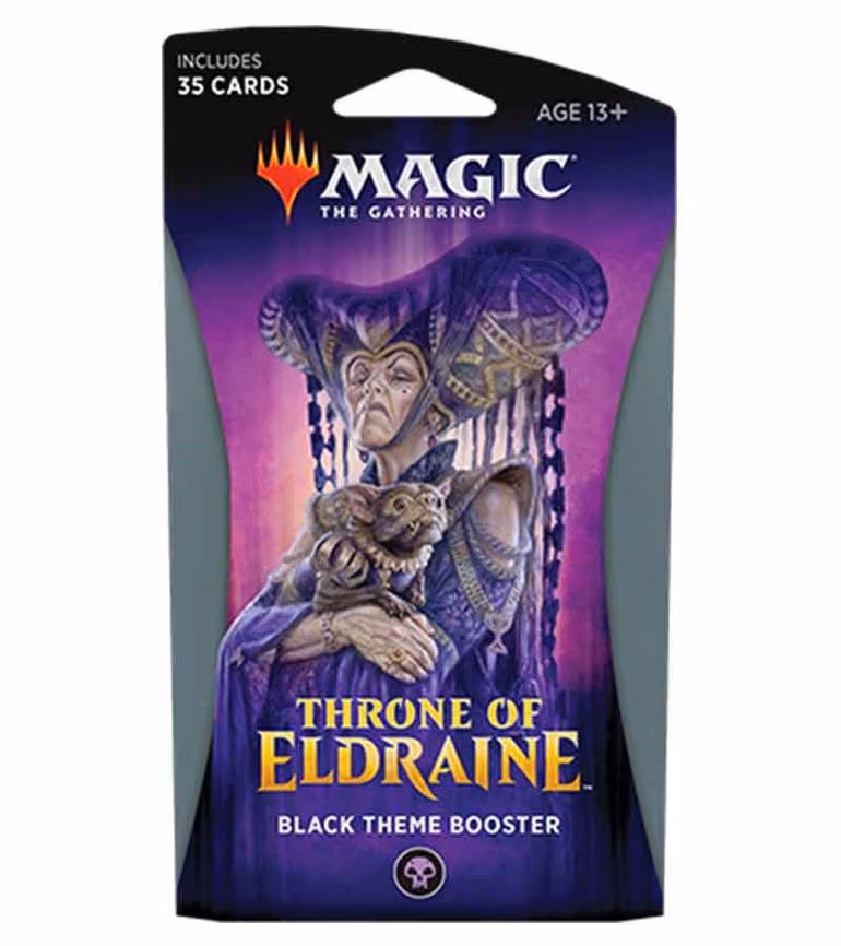 Throne of Eldraine - Theme Booster Pack [Black]