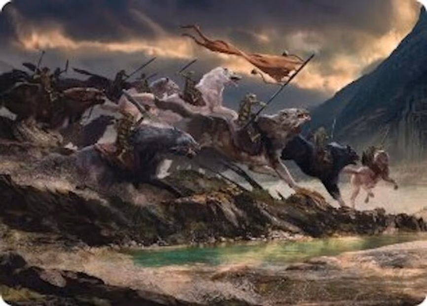 Tide of Fury and Disorder Art Card - S (53)