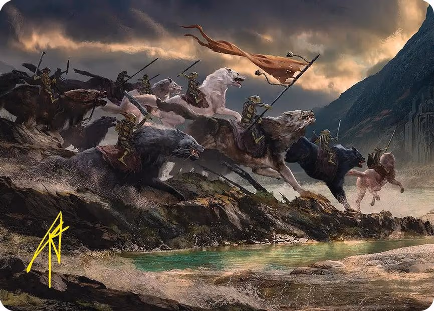 Tide of Fury and Disorder Art Card - S (53)