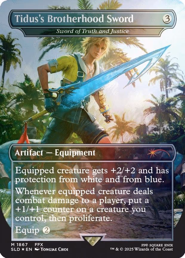 Tidus's Brotherhood Sword - Sword of Truth and Justice