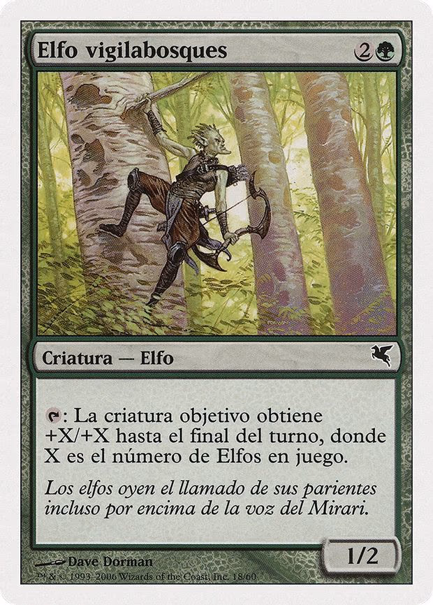 Timberwatch Elf (Spanish) - "Elfo vigilabosques"