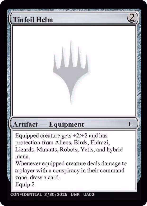 Tinfoil Helm - U