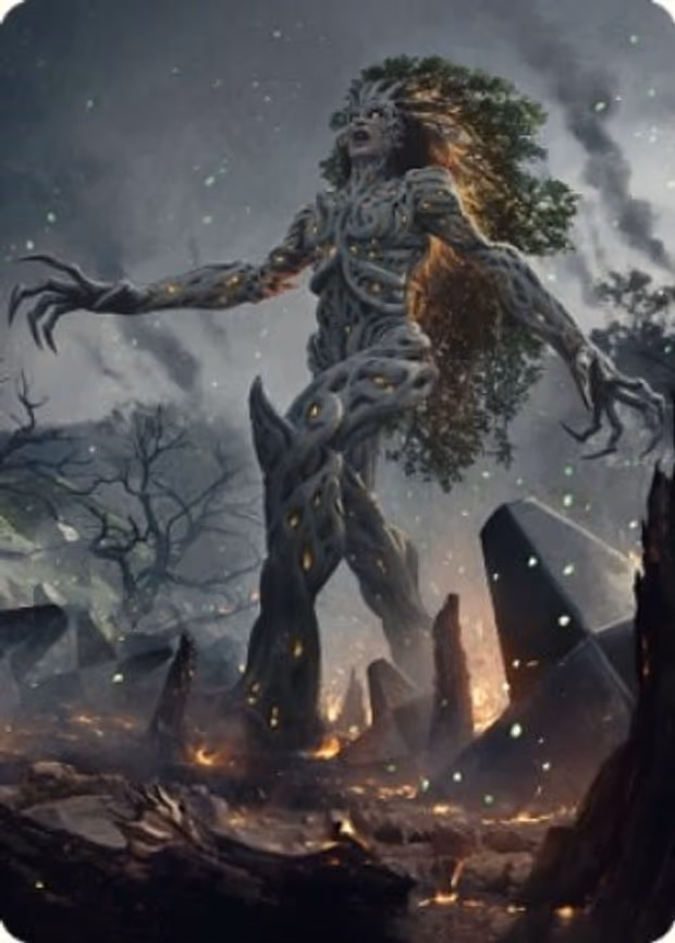 Titania, Gaea Incarnate Art Card