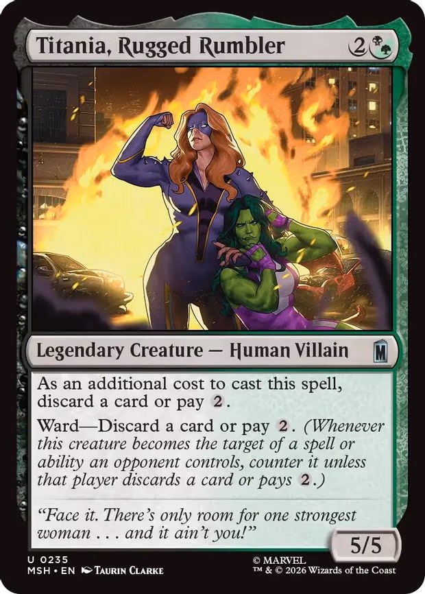 Titania, Rugged Rumbler - U (235)